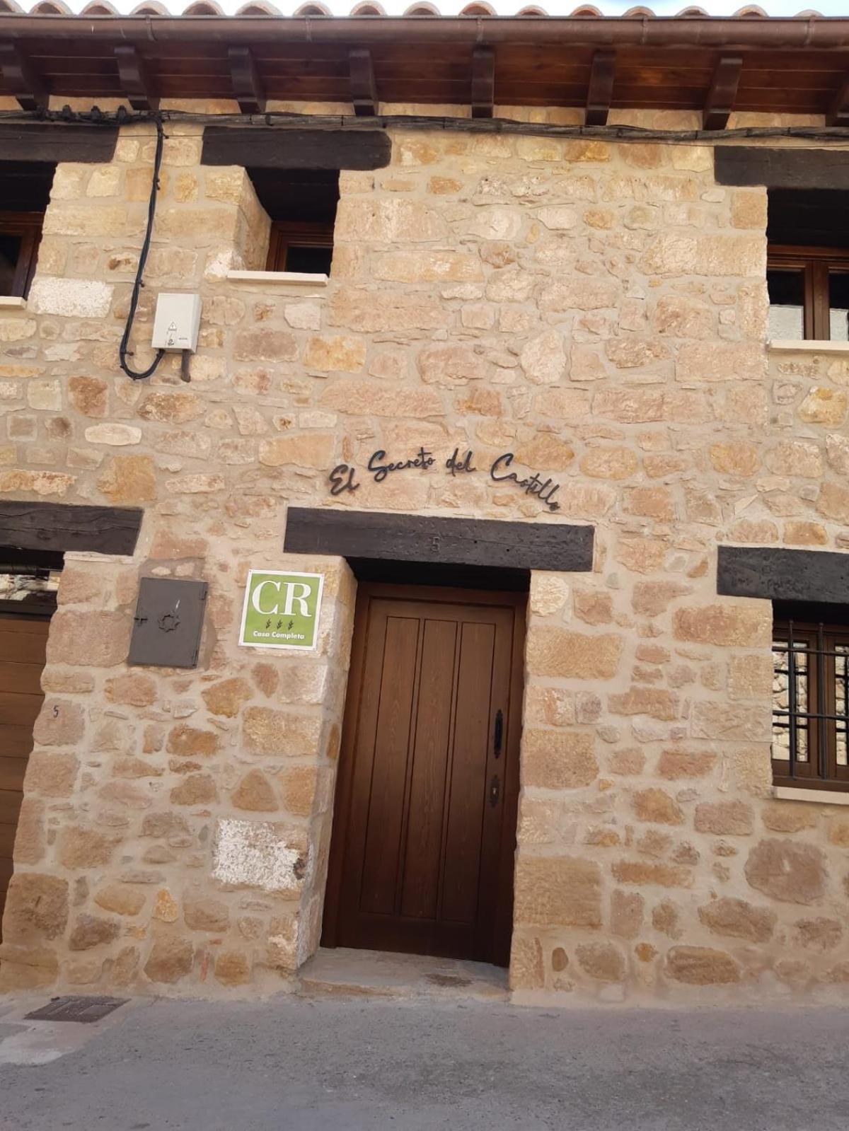 Casa Rural El Secreto Del Castillo Mora de Rubielos Eksteriør bilde